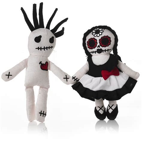 Selection of petrifying voodoo dolls